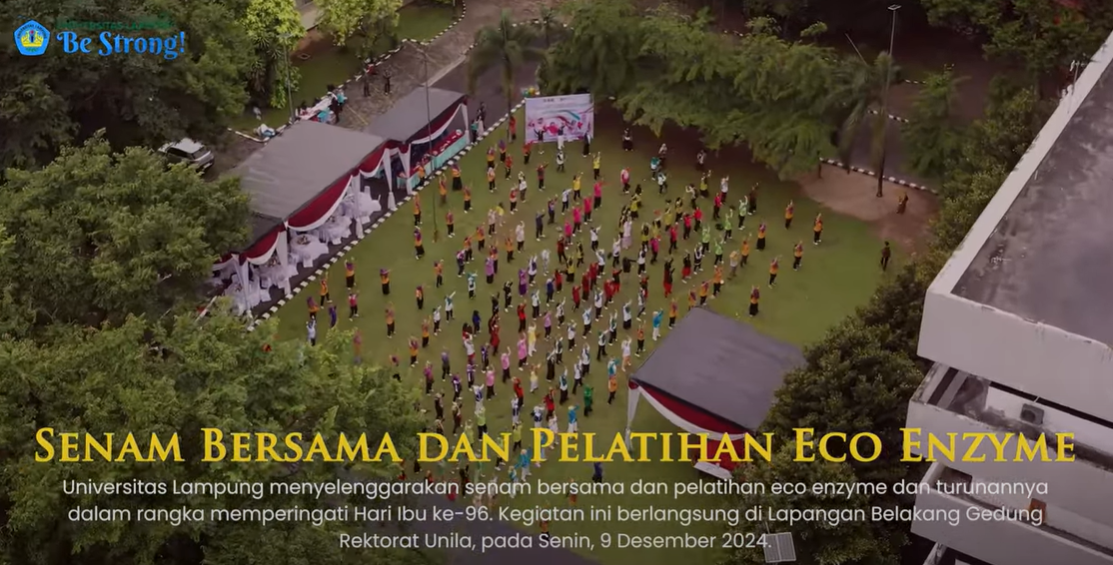 Senam Bersama dan Pelatihan Eco Enzyme